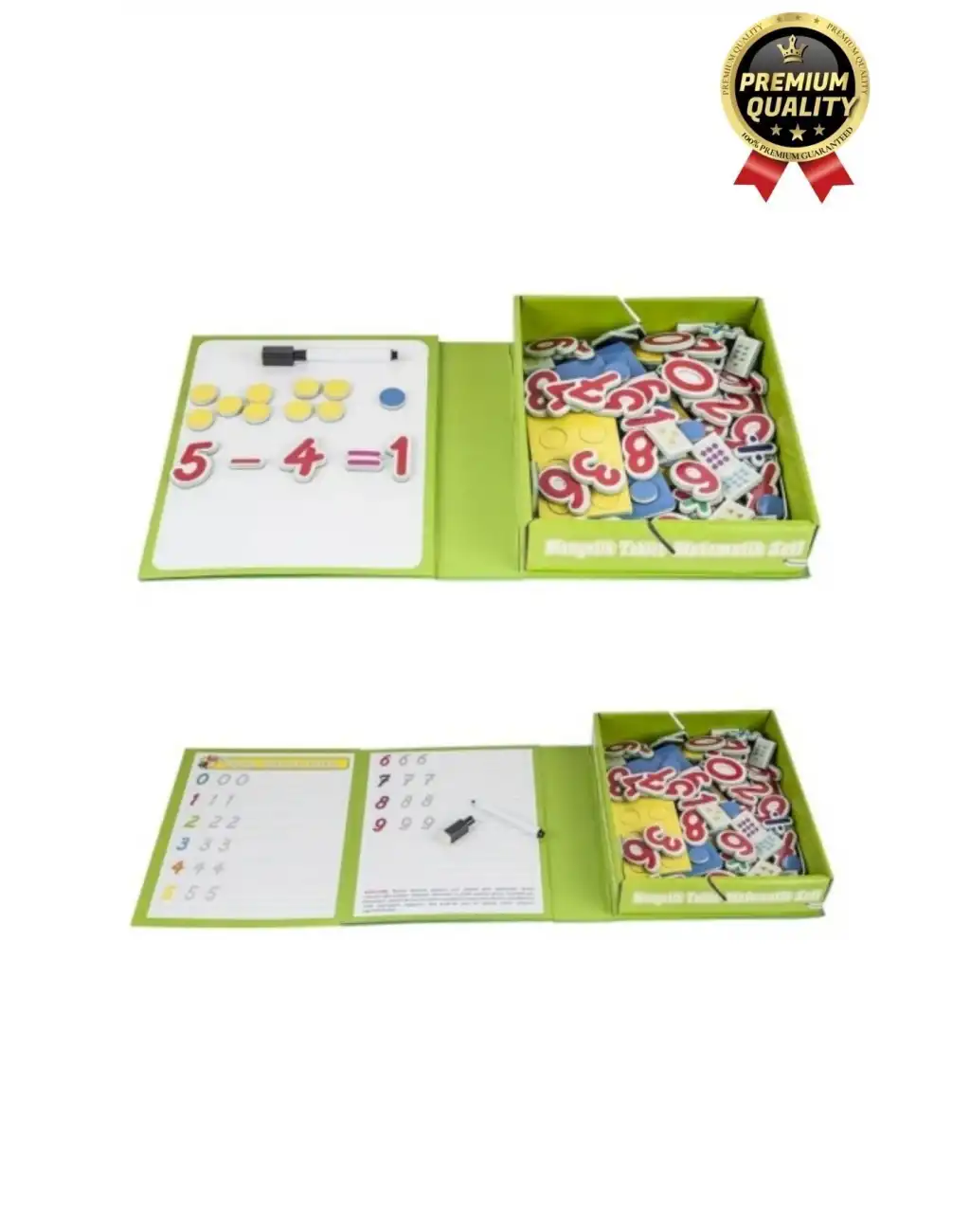 Özel Seri Eğlenceli Eğitici Öğretici Alfabe Rakam Sayı Yazı Tahtası Manyetik Tablet Matematik Seti