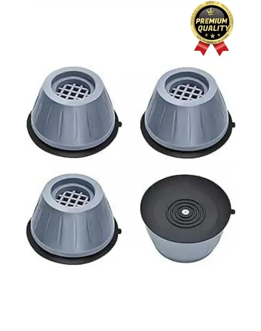 Gürültü Engellen Titreşim Önleyici Vantuzlu Beyaz Eşya Çamaşır Bulaşık Makinası Ayak Pedi Stoper