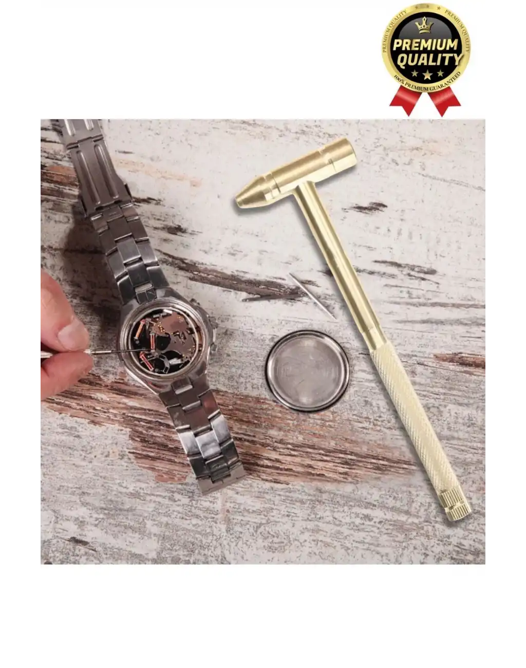 Çok İşlevli Kompakt Telefon Mücevher Kuyumcu Araba İş Ev Onarım 5 in 1 Çekiç Tornavida Tamir Seti