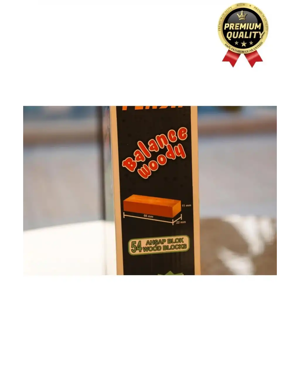 Premium Eğlence Parti Etkinlik Aile Strateji Koordinasyon Gelişimi Balance Woody Ahşap Denge Oyunu