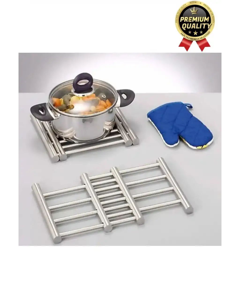 Özel Üretim İşlevsel Pratik Isıya Dayanıklı Koruyucu Mutfak Masa Paslanmaz Çelik Açılabilir Nihale