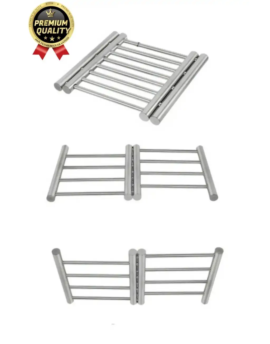 Özel Üretim İşlevsel Pratik Isıya Dayanıklı Koruyucu Mutfak Masa Paslanmaz Çelik Açılabilir Nihale