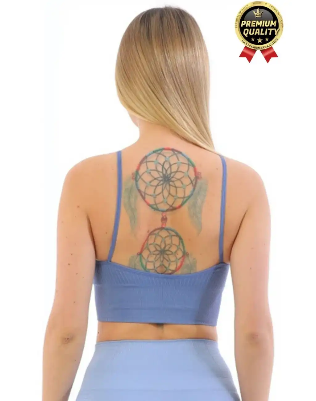 Göğüs Toparlayıcı Sarkma Önleyen Gündelik Spor Kullanım İnce İp Askılı Pedli Çizgili Crop Büstiyer