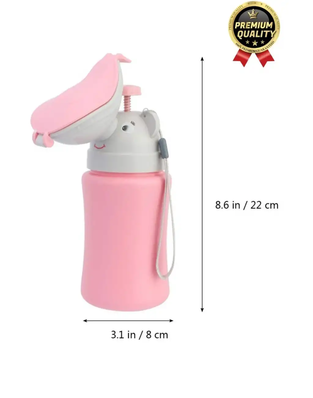 Çok Amaçlı Portatif Pratik Sızdırmaz Araba Yolculuk Çocuk Kız Erkek Pisuarı Lazımlık Küçük Tuvalet