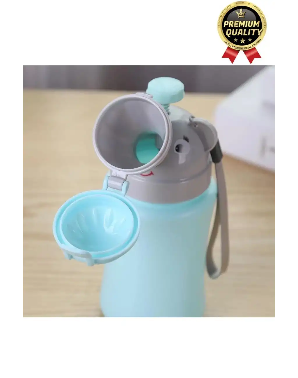 Çok Amaçlı Portatif Pratik Sızdırmaz Araba Yolculuk Çocuk Kız Erkek Pisuarı Lazımlık Küçük Tuvalet