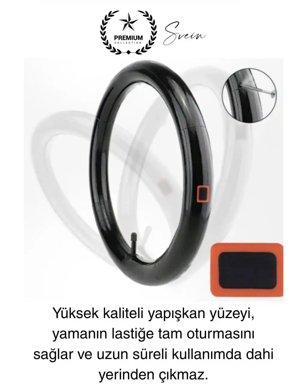 Ekstra Güçlü 24 Parça Kolay Pratik Araba Bisiklet Motosiklet Soğuk Yama Lastik Tamir Yaması Seti