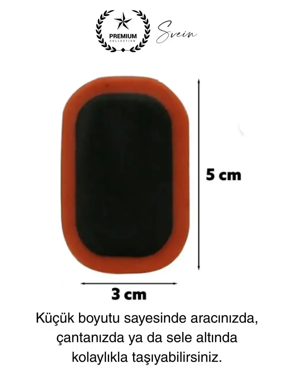 Ekstra Güçlü 24 Parça Kolay Pratik Araba Bisiklet Motosiklet Soğuk Yama Lastik Tamir Yaması Seti