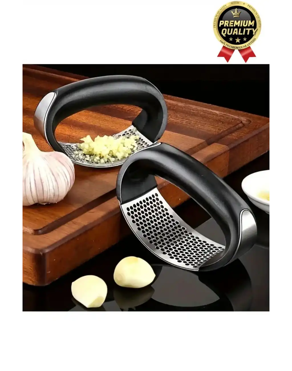 Çok Amaçlı Pratik Kullanımı Kolay Paslanmaz Çelik Rende Öğütme Presi Manuel Gondol Sarımsak Ezici
