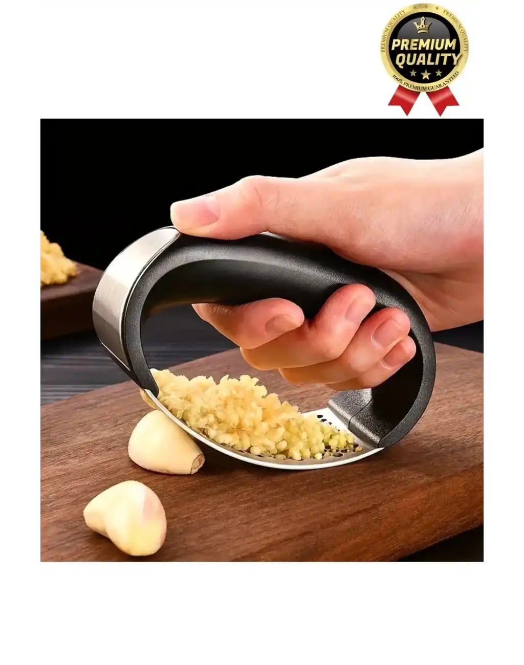 Çok Amaçlı Pratik Kullanımı Kolay Paslanmaz Çelik Rende Öğütme Presi Manuel Gondol Sarımsak Ezici