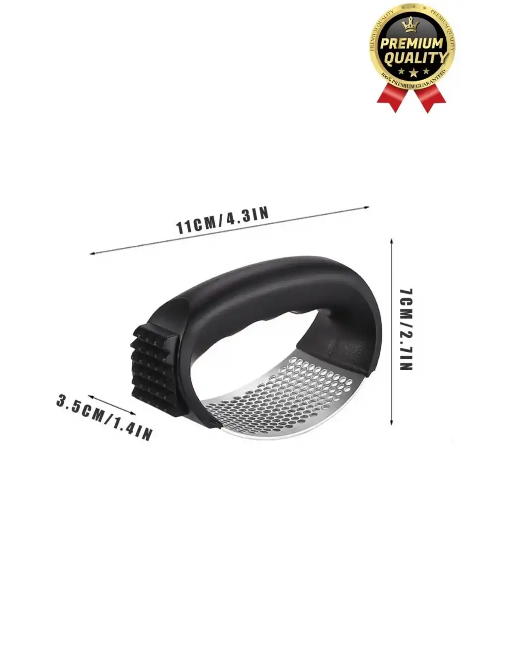 Çok Amaçlı Pratik Kullanımı Kolay Paslanmaz Çelik Rende Öğütme Presi Manuel Gondol Sarımsak Ezici