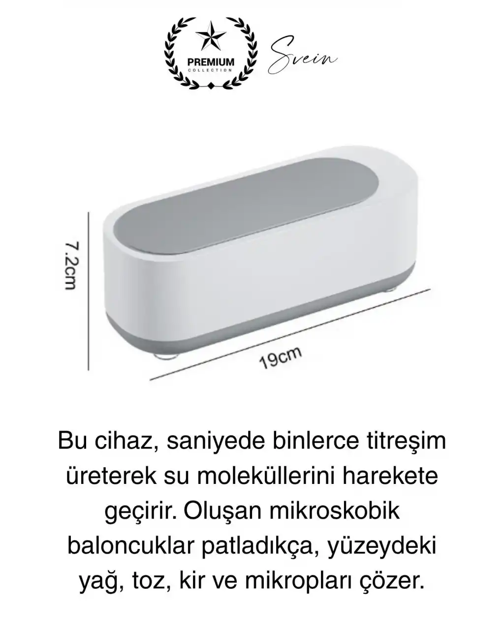 Ultrasonik Çok Fonksiyonlu Yüksek Titreşimli Yıkama Takı Saat Aksesuar Gözlük Temizleme Makinesi Usb