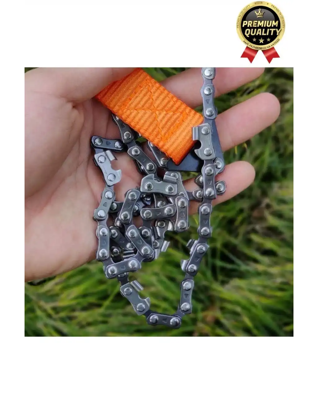 Çok Amaçlı Saplı Taşınabilir Güçlü Dayanıklı Ergonomik Hafif Çantalı Mini Manuel Zincirli Testere