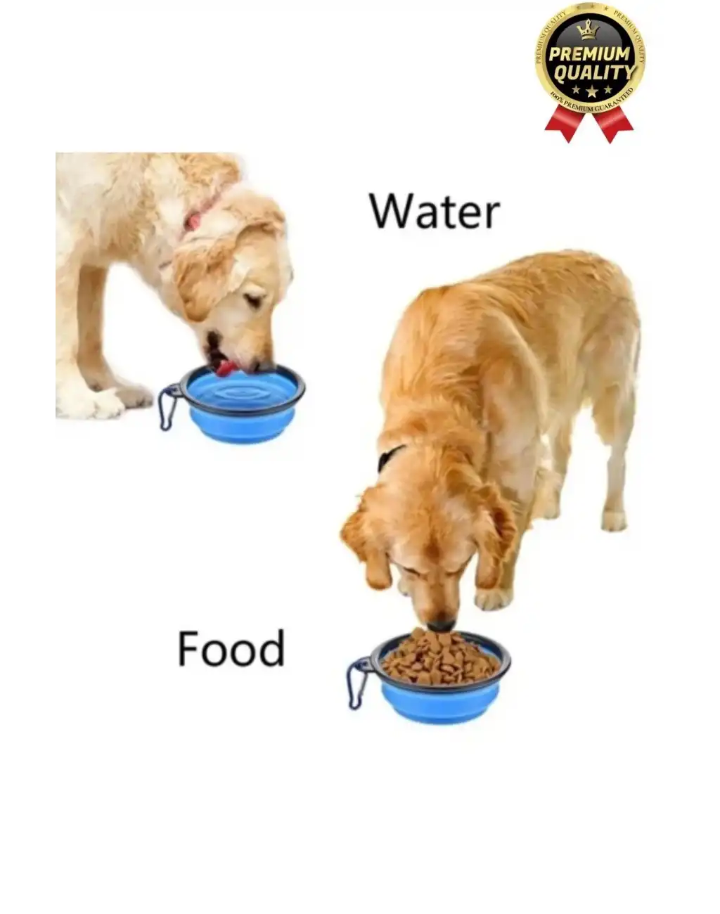 Özel Üretim Portatif Pratik Renkli Silikon Kancalı Katlanabilir Evcil Hayvan Kedi Köpek Mama Su Kabı