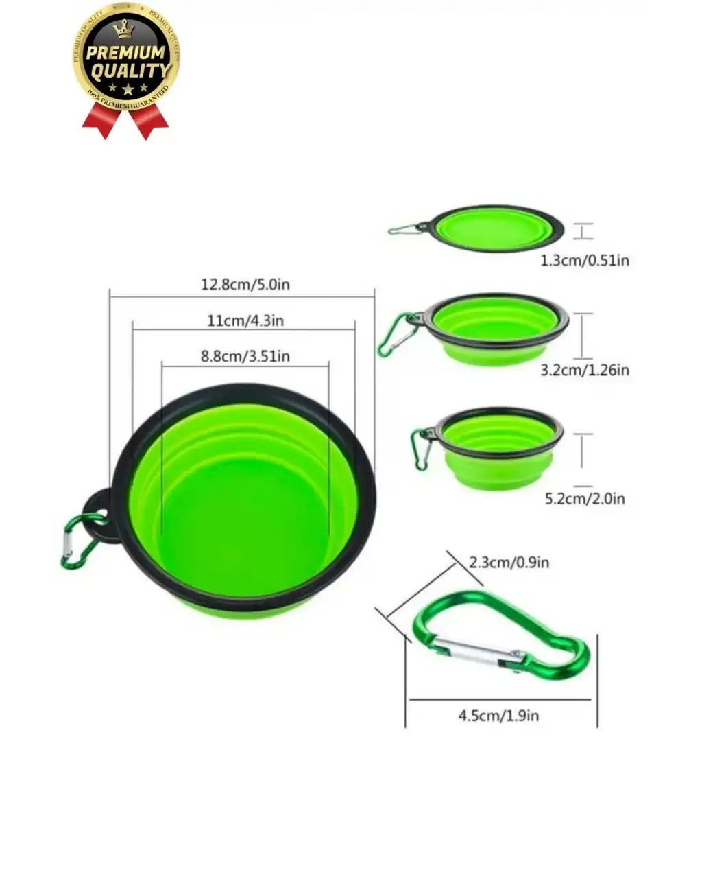 Özel Üretim Portatif Pratik Renkli Silikon Kancalı Katlanabilir Evcil Hayvan Kedi Köpek Mama Su Kabı