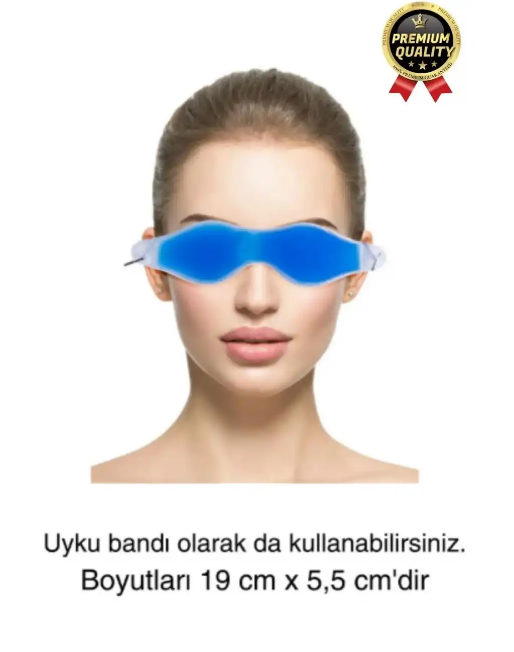 Göz Bandı Buz Jeli Yüz Termojel Maskesi Gözaltı Torbası Şişlik Giderici Soğuk Kompres Rahat Uyku