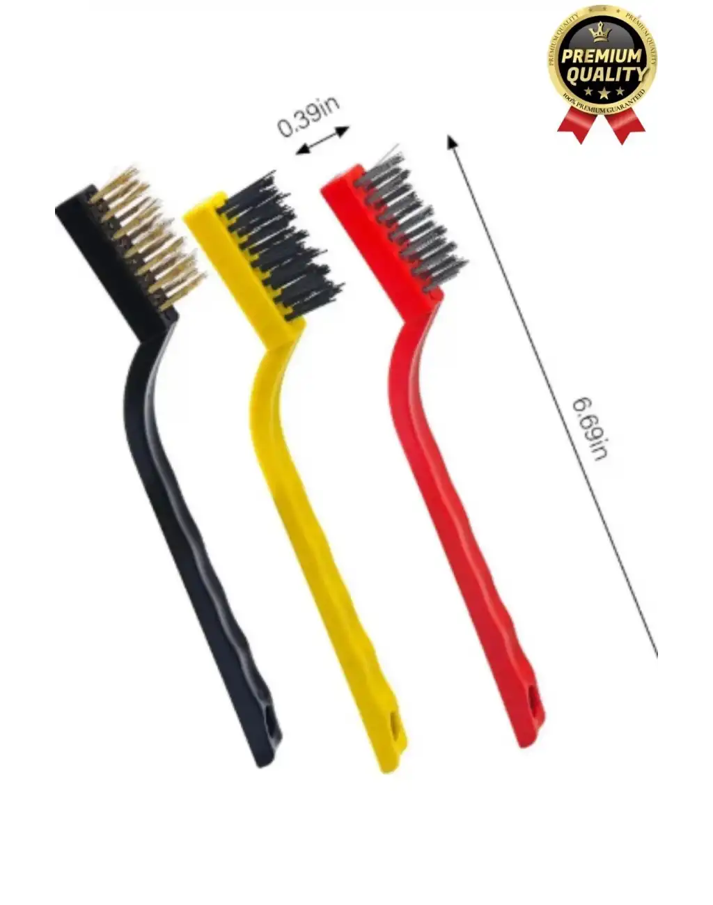 Çok Amaçlı Bakır Naylon Yağ Çıkarma Aspiratör Ocak Lavabo Fırın Detaylı Temizlik Tel Fırça 3 Parça