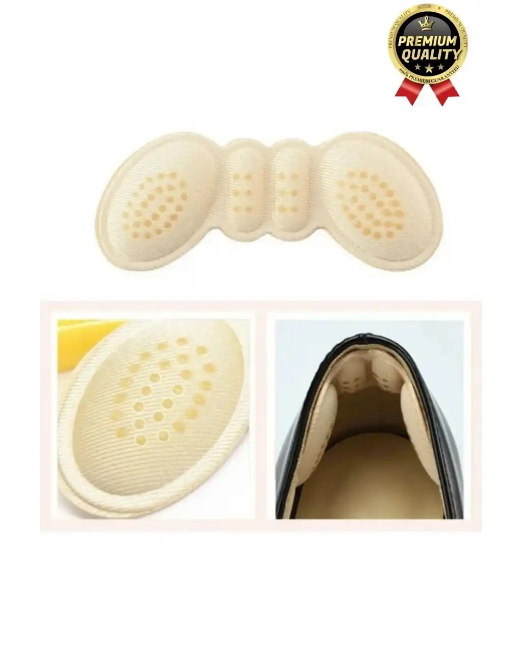 Çok Amaçlı Yumuşak Dayanıklı Taban Arkası Koruyucu Daraltma Ayakkabı Topuk Vurma Önleyici Pad 5 mm