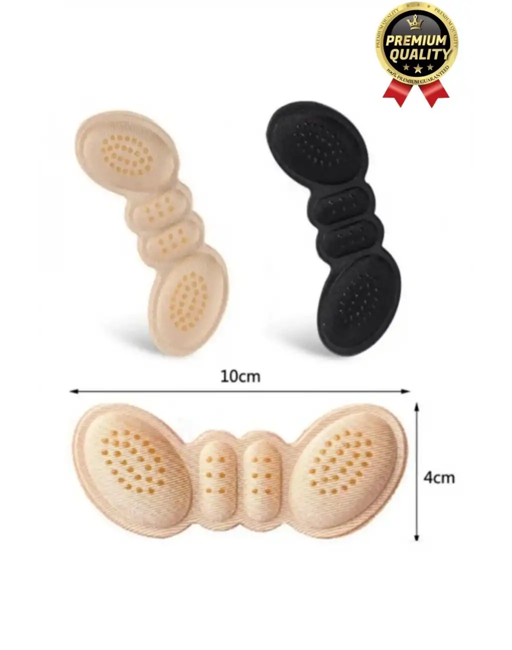 Çok Amaçlı Yumuşak Dayanıklı Taban Arkası Koruyucu Daraltma Ayakkabı Topuk Vurma Önleyici Pad 5 mm