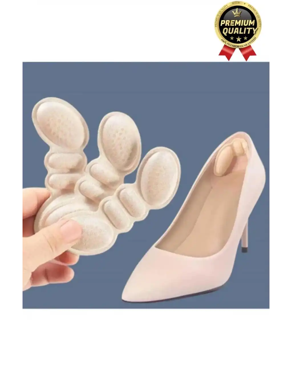 Çok Amaçlı Yumuşak Dayanıklı Taban Arkası Koruyucu Daraltma Ayakkabı Topuk Vurma Önleyici Pad 5 mm