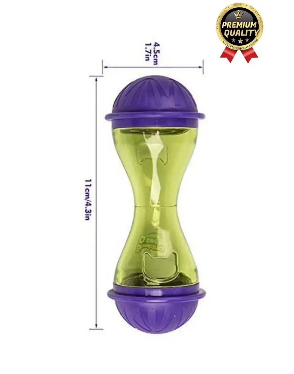 Premium Seri Saklama Hazneli İçgüdüsel Avlanma Kum Saati İnteraktif Kedi köpek Ödül Maması Oyuncağı