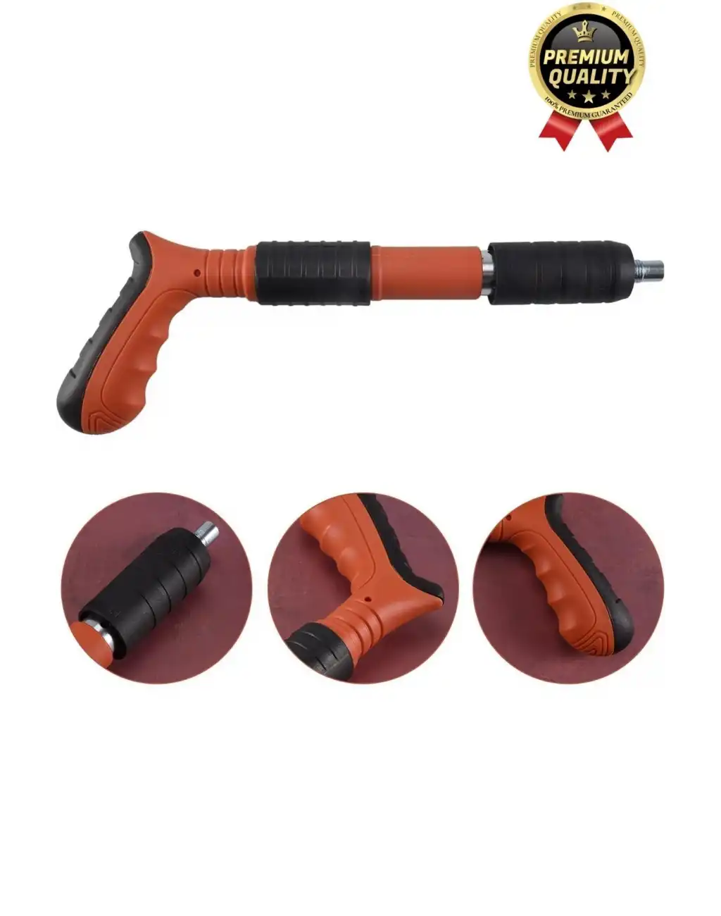 Profesyonel Güç Yaylı Sistemli 3 Kuvvet Vites Ses Çıkarmaz Ayarlı Manuel Çivi Çakma Makinesi