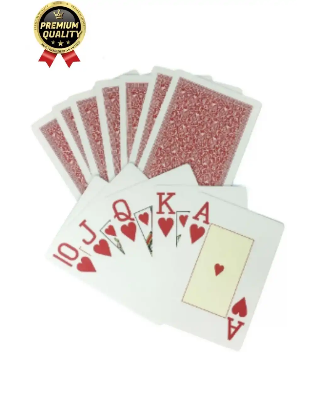 Premium Seri Eğlence Estetik Baskı Yarı Plastik Poker Texas Holden Casino 21 Blackjack Oyun Kartları