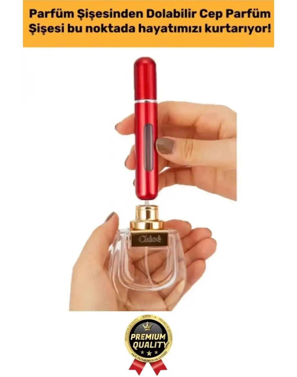 Özel Üretim Pratik Otomatik Doldurulabilir Taşınabilir Atomizer Seyahat Mini Cep Parfüm Şişesi 5 Ml