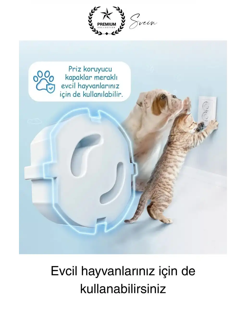 6 Adet Sert Plastik Dayanıklı Bebek Çocuk Priz Koruma Güvenlik Koruyucu Aparat Emniyet Kapağı Beyaz
