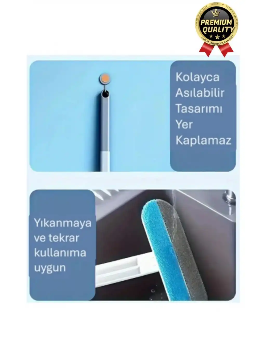 Çok Amaçlı Çift Taraflı Uzun Saplı Koltuk Halı Hijyeni Kedi Köpek Evcil Hayvan Tüy Temizleme Fırçası