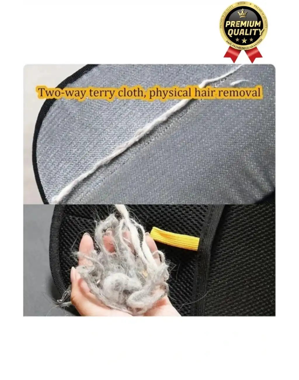 Yeniden Kullanılabilir İki Yönlü Mikrofiber Kedi Köpek Evcil Hayvan Tüy Toplama Eldiveni 25 x 18 cm