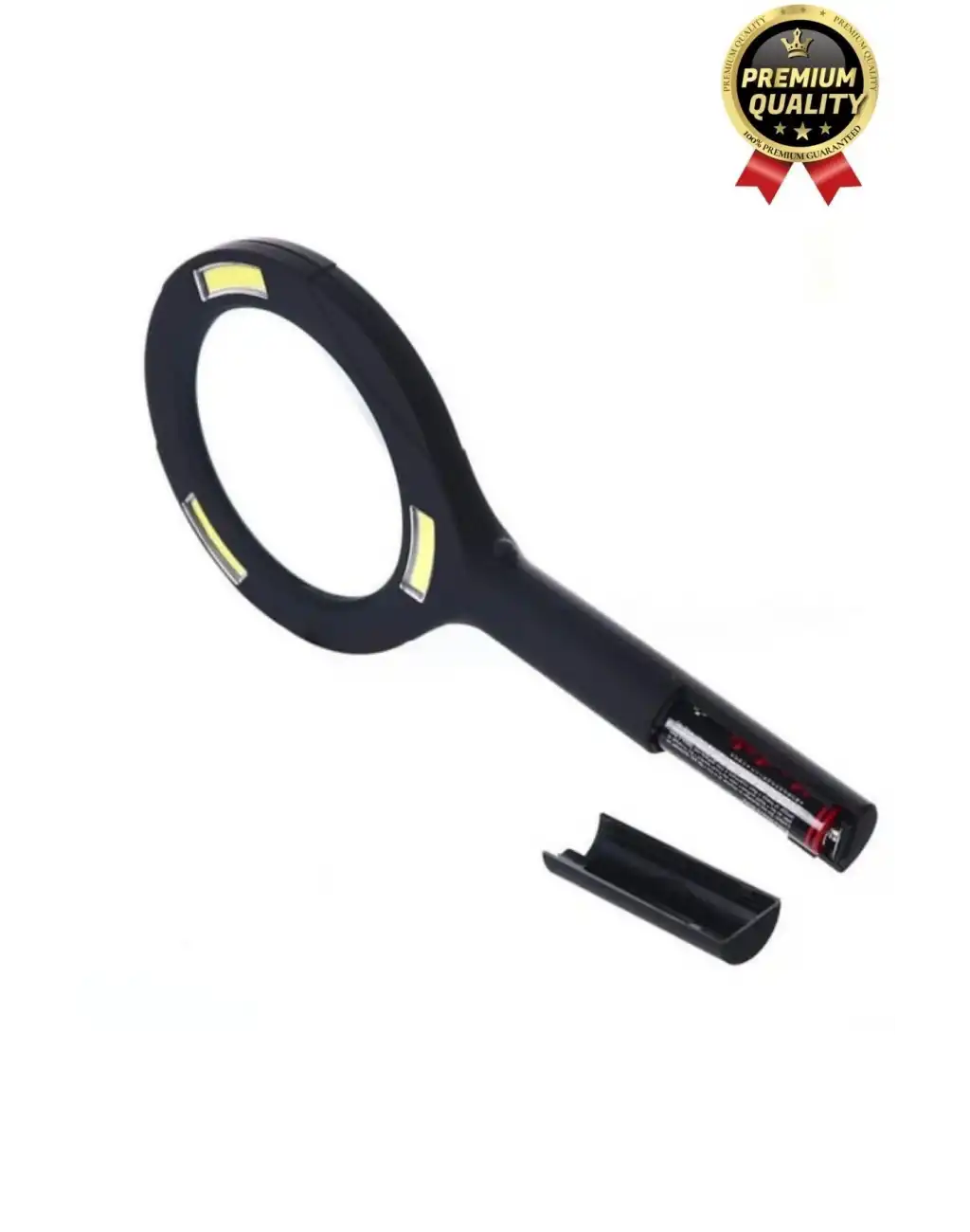 Özel Üretim Konforlu Plastik Pilli Gün Işığı Smd Led Işıklı El Büyüteç Okuma Yazma Mercek 24 cm