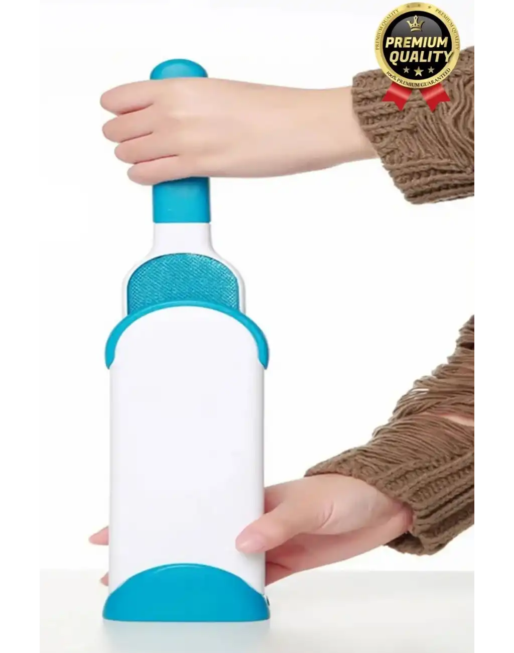 Çift Taraflı Kendini Temizleyen Mobilya Tişört Koltuk Kıyafet Halı Tüy Toplayıcı 2li Fırça Seti