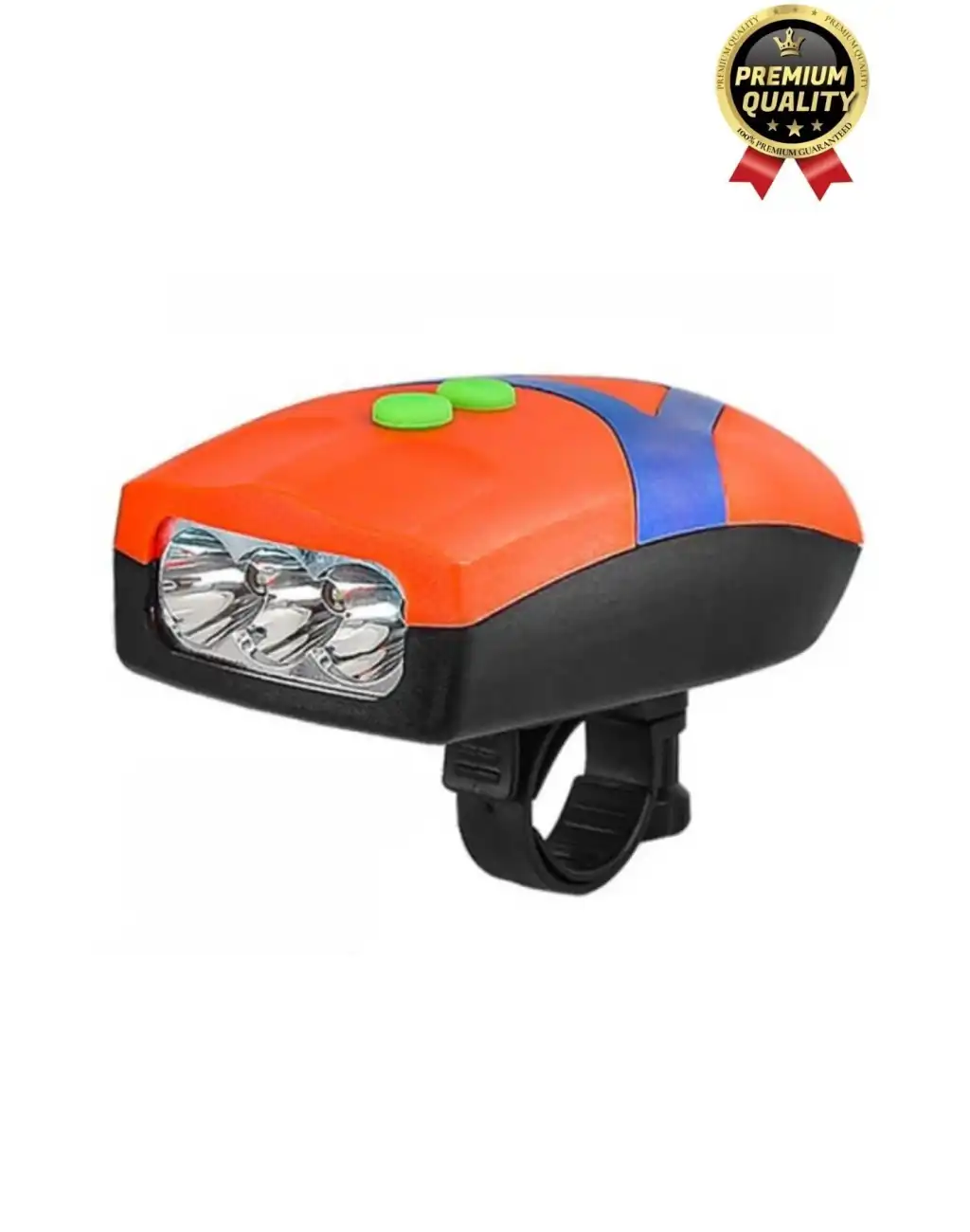 Çok Fonksiyonlu Kolay Takılabilir Dayanıklı Yüksek Sesli Su Geçirmez Led Işıklı Bisiklet Kornası