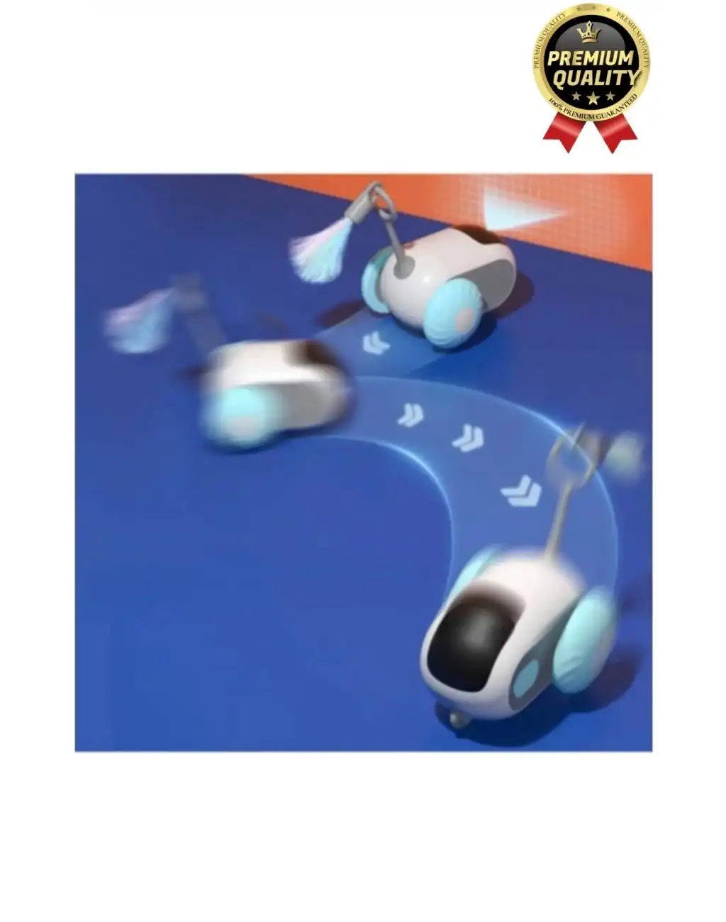 Yeni Nesil Şarjlı Renkli Kuyruk Aparatlı Eğlenceli Akıllı Uzaktan Kumandalı Robot Kedi Oyuncağı