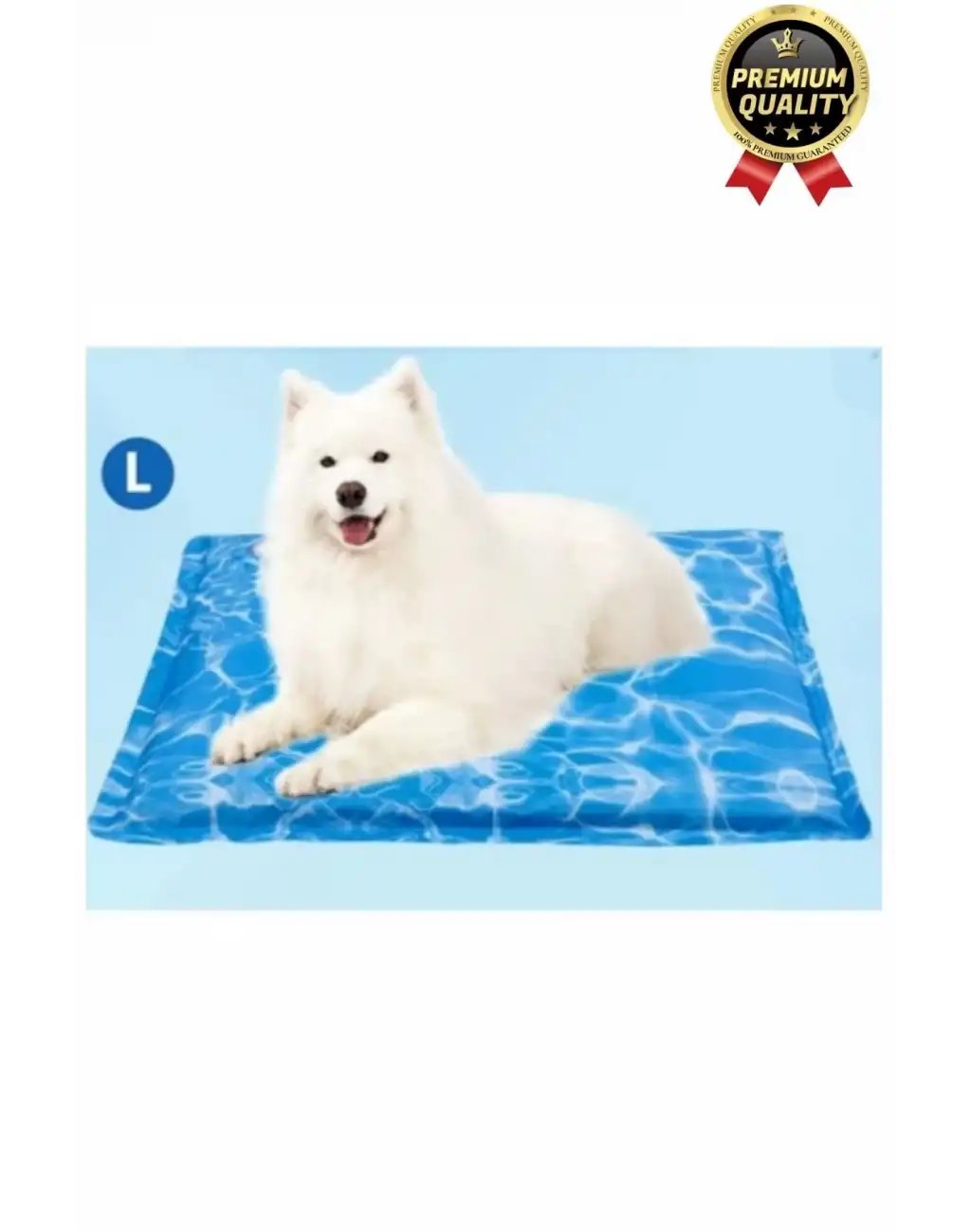 Çok Amaçlı Jel Dolgulu Kendinden Serinletici Evcil Hayvan Kedi Köpek Soğutucu Yatak Mat 50x65 cm