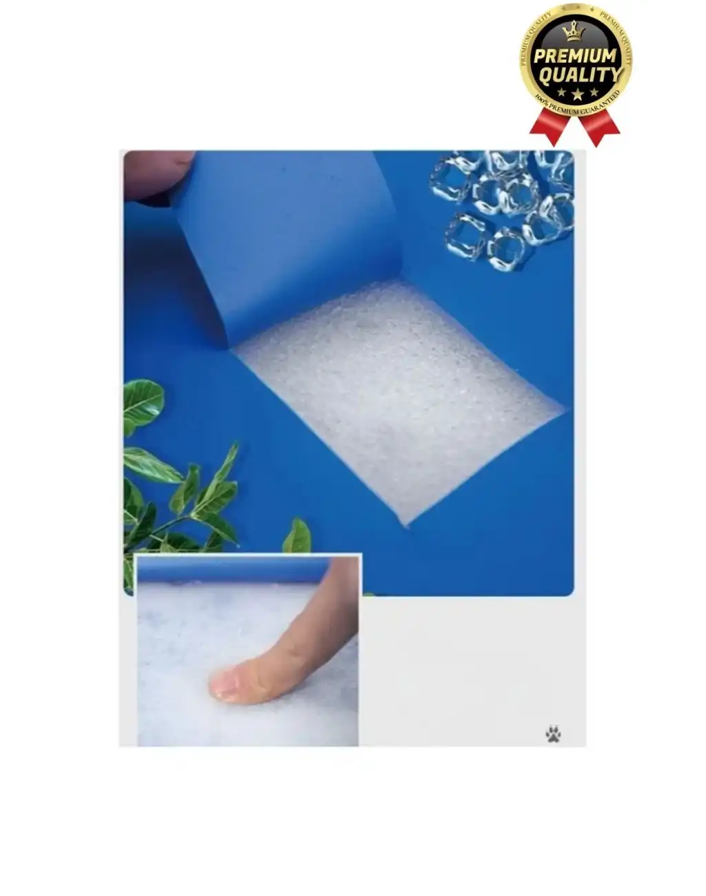 Çok Amaçlı Jel Dolgulu Kendinden Serinletici Evcil Hayvan Kedi Köpek Soğutucu Yatak Mat 50x65 cm