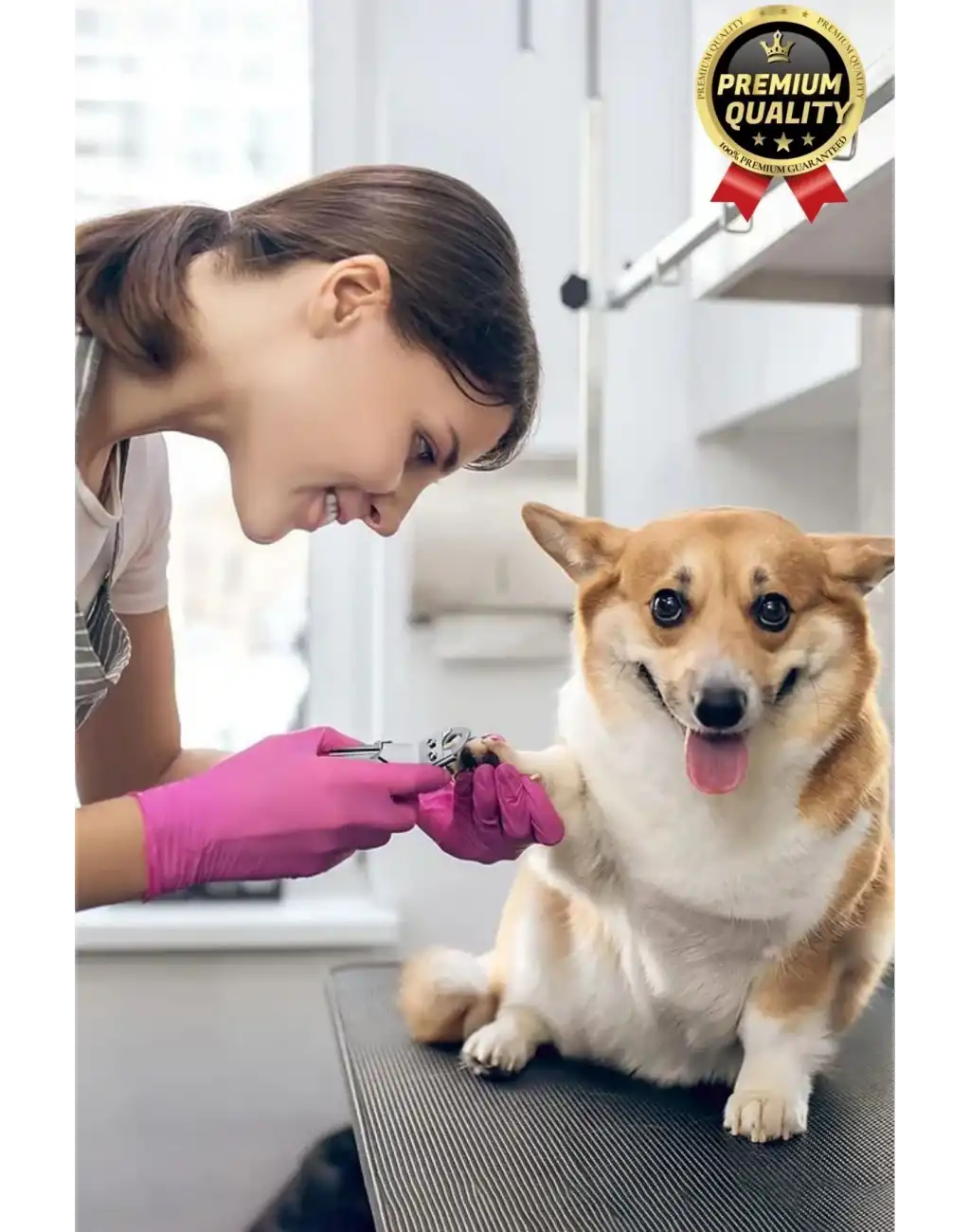 Özel Üretim Dayanıklı Güvenli Bakım Keskin Bıçaklı Kedi Köpek Evcil Hayvan Giyotin Tırnak Makası