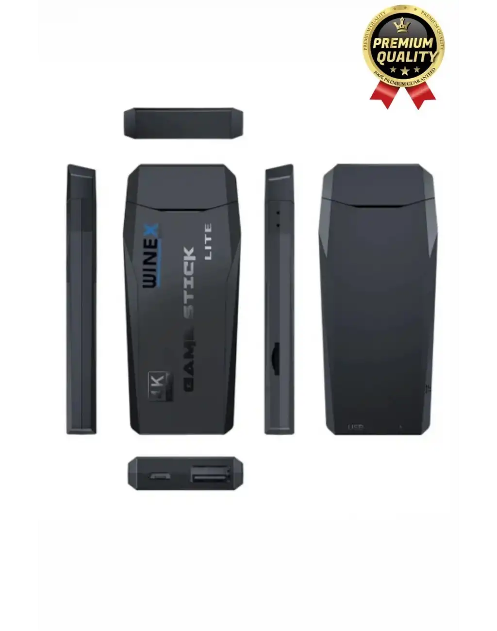 Nostaljik 4K Çözünürlük 2.4g Uyumlu Kablosuz Çift Kol Konsol Retro 20000 Oyunlu Game Stick Atari