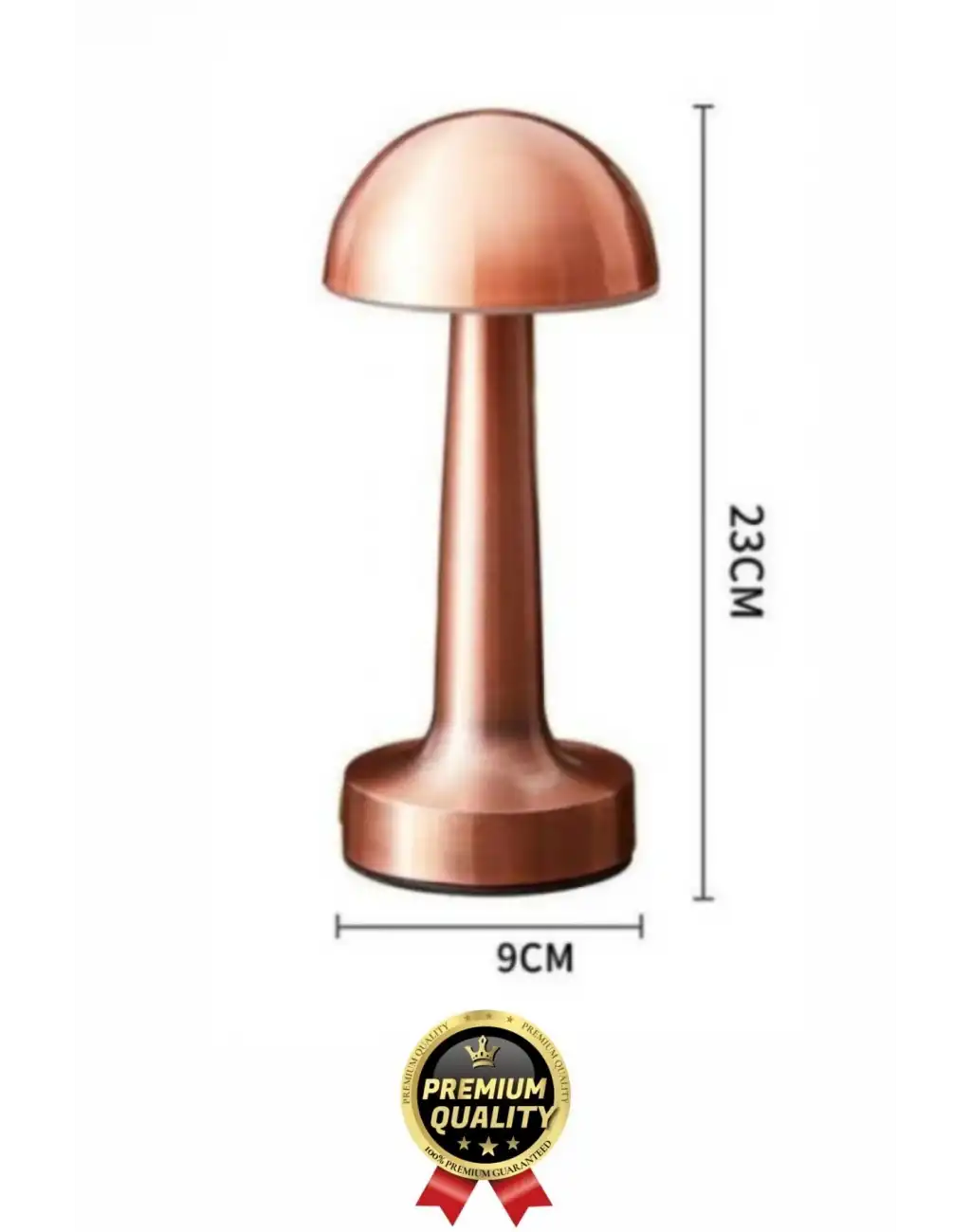 Özel Üretim Dokunmatik Şarjlı Dekoratif 3 Modlu 23 cm x 9 cm Modern Aç/Kapa Butonlu Led Masa Lambası