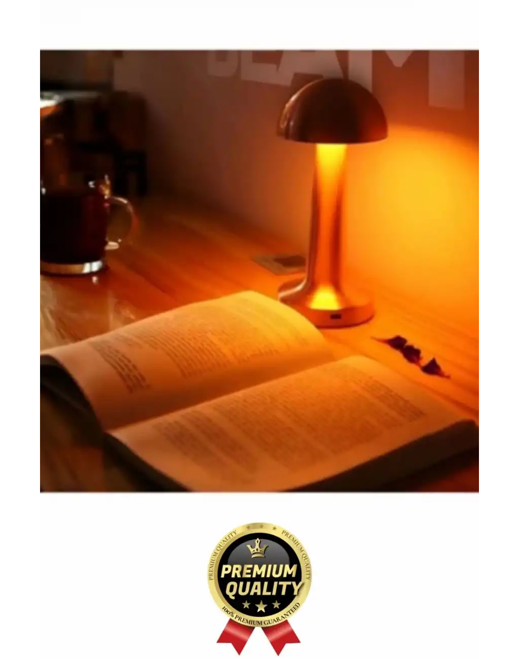 Özel Üretim Dokunmatik Şarjlı Dekoratif 3 Modlu 23 cm x 9 cm Modern Aç/Kapa Butonlu Led Masa Lambası