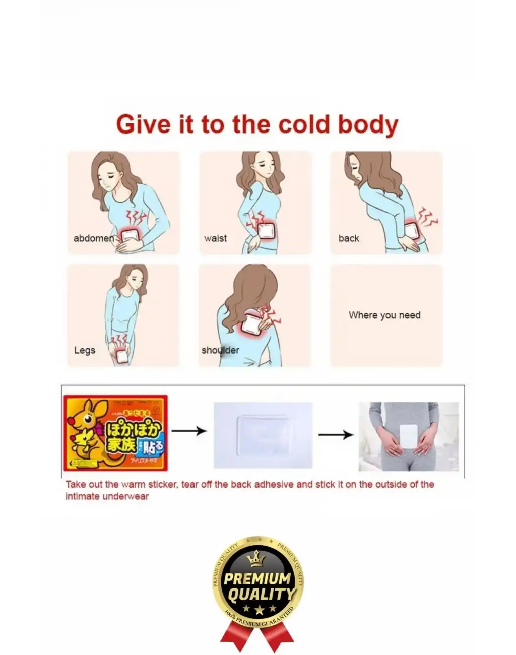 Regl Bel Karın Ağrısı Azaltıcı Yapışkanlı 12 Saat Sıcak Cep Sobası Isınmatik 10 Adet