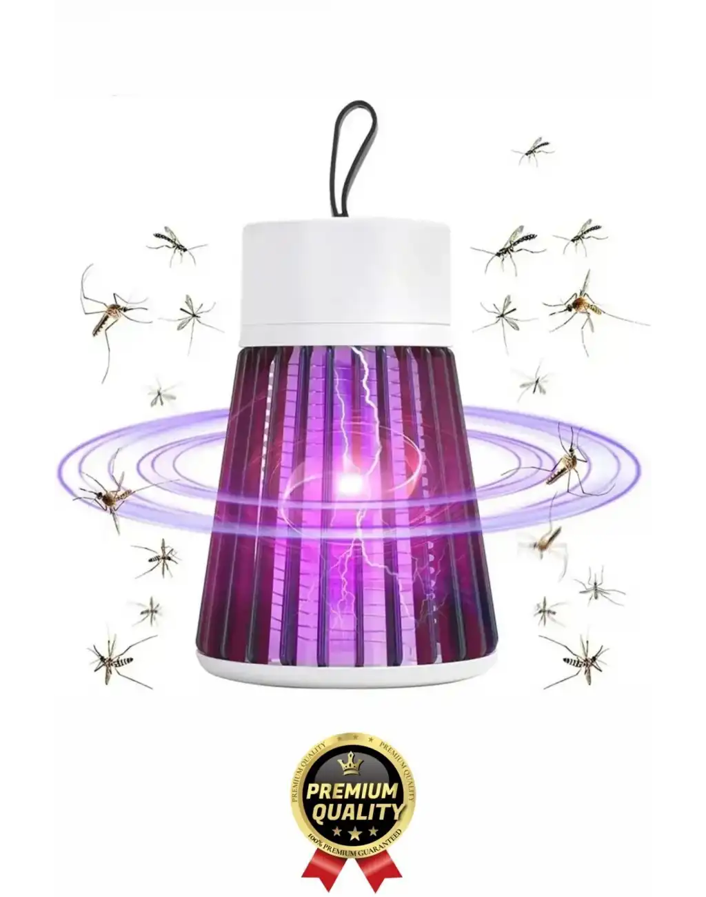 Yeni Üretim Sessiz Verimli 6 Uv Işık Elektrikli Şarjlı Böcek Sinek Sivrisinek Haşere Öldürücü Lamba