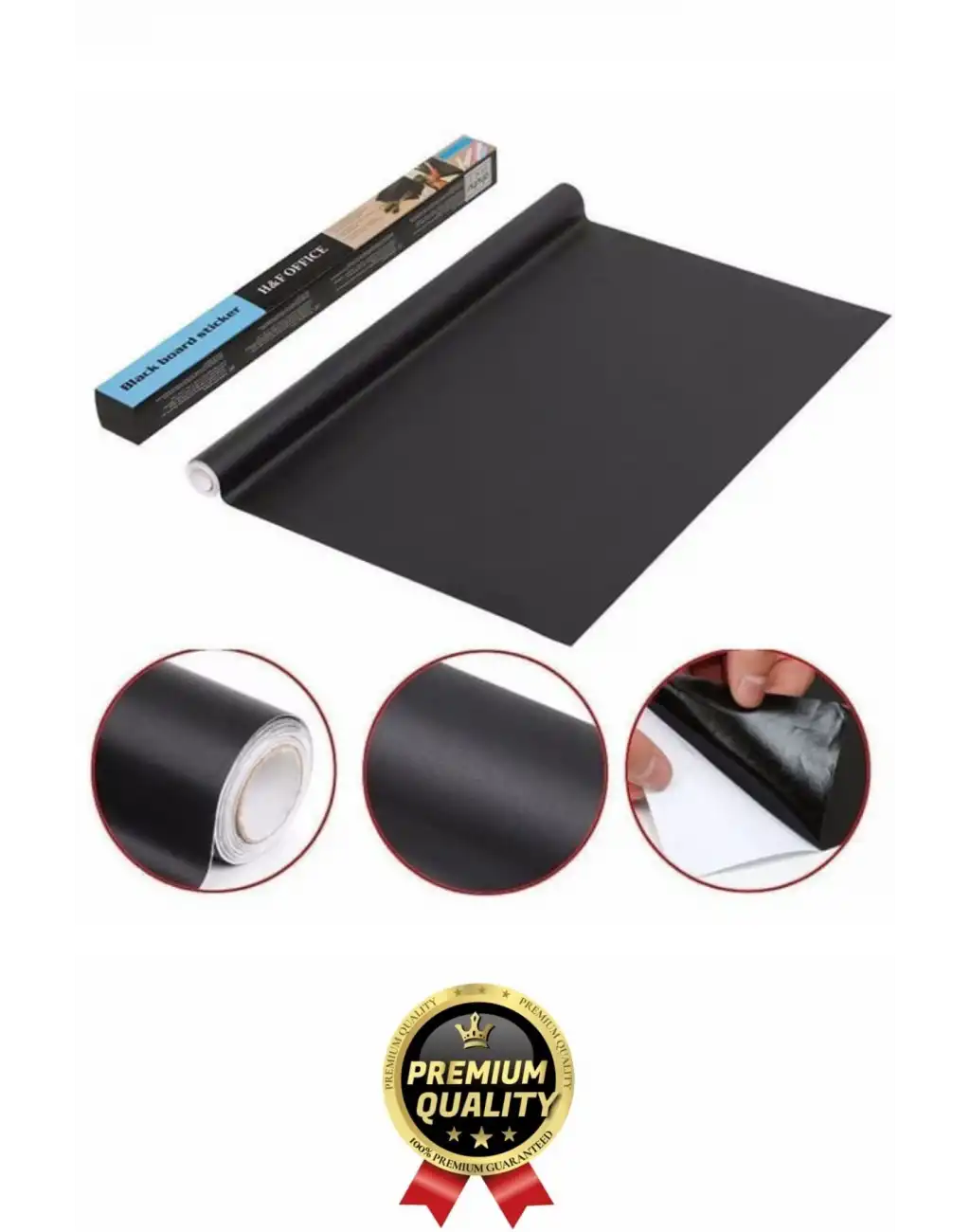 Özel Üretim Öğrenci Yazılabilir Silinebilir Yapışkanlı Büyük Boy Tahta Sticker Blackboard Rulo Pano