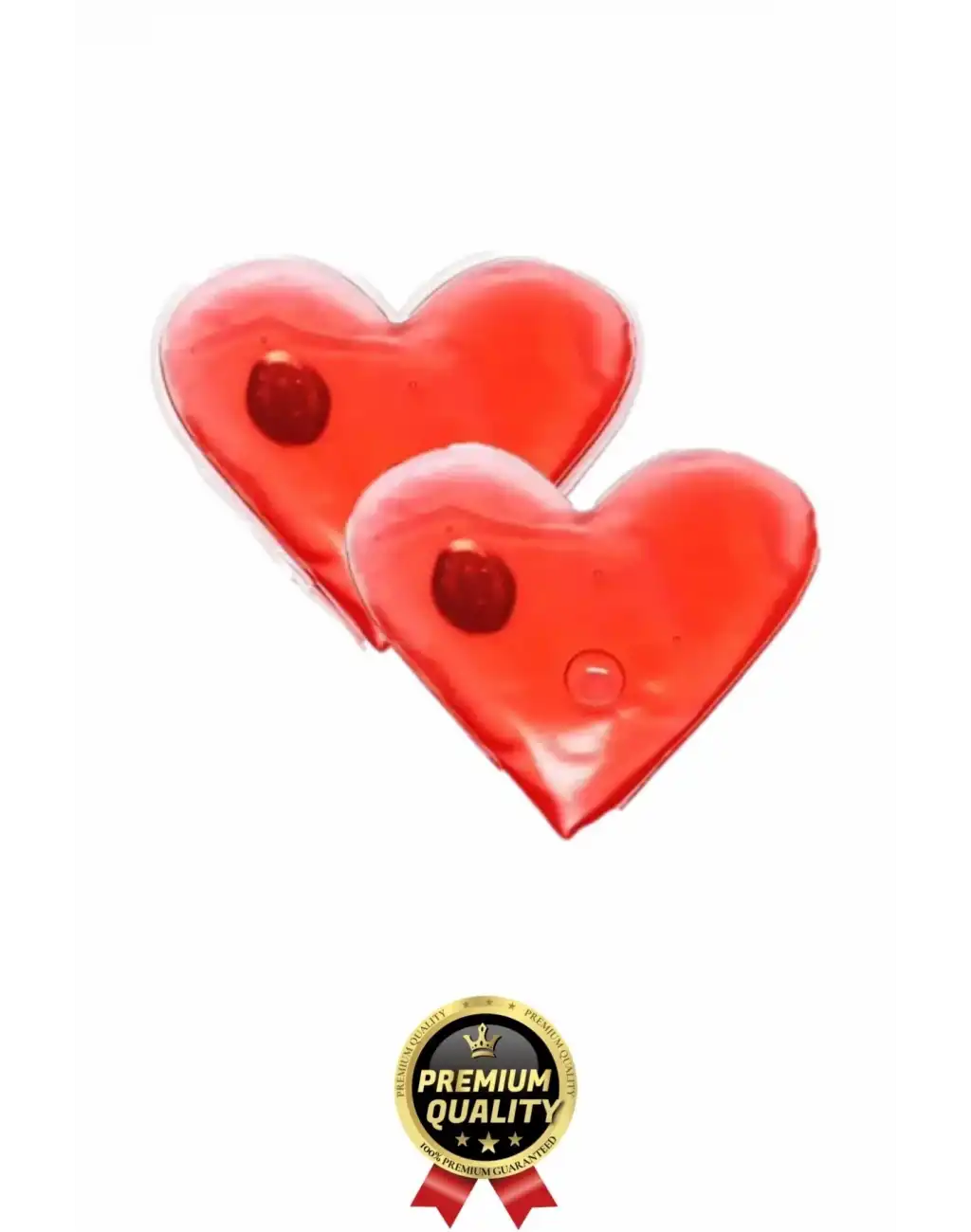 Premium Sihirli Jel Isıtıcı Tekrar Kullanılır Isınmatik Sıcak Su Torbası Kalpli Cep Sobası 2li Set