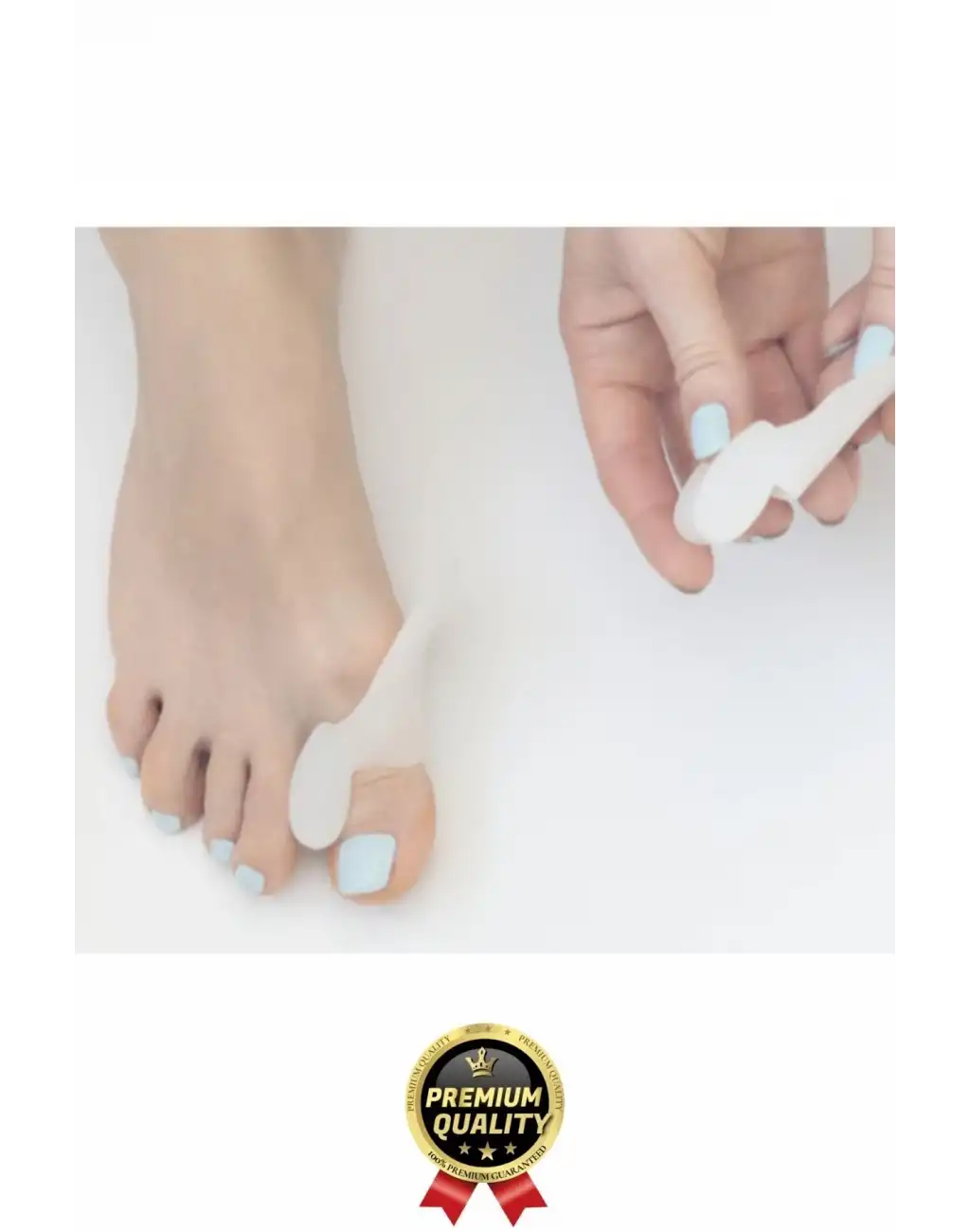 Yüksek Kalite Yumuşak Halluks Valgus Makaralı Bunyon Silikon Ayak Başparmak Kemik Koruyucu 1 Çift