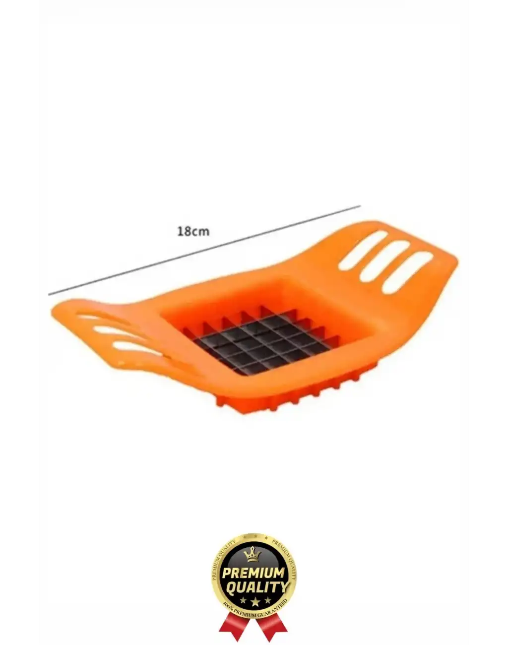 Yepyeni Pratik Paslanmaz Çelik Kızartma Kesici Sebze Soğan Kesme Doğrama Patates Dilimleme Aleti