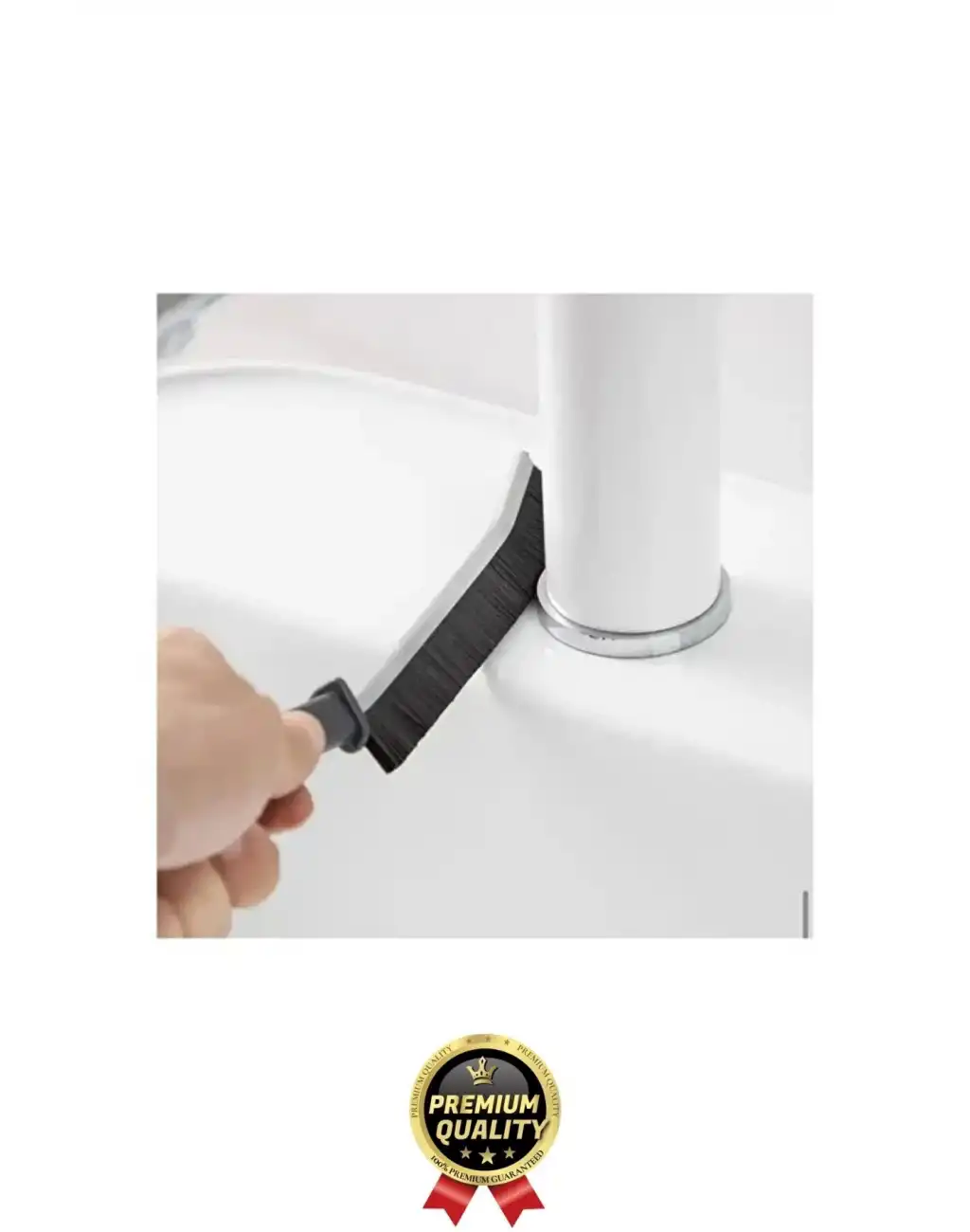 Çok Amaçlı Dayanıklı Pratik Banyo Mutfak Lavabo Ocak Derz Arası İnce Detay Temizlik Fırçası 1 Adet