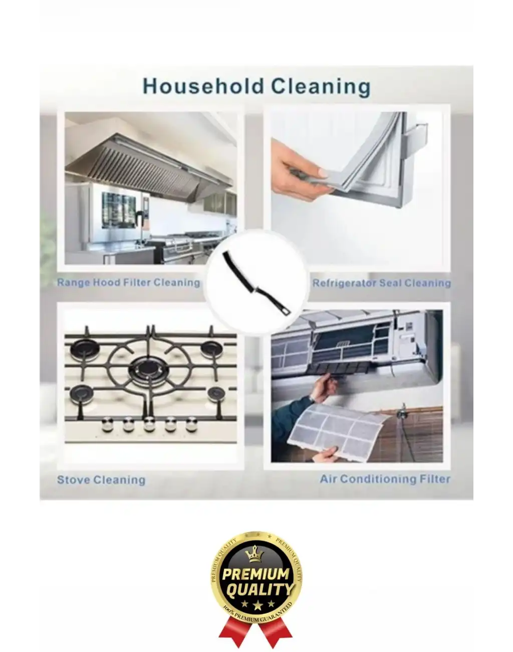 Çok Amaçlı Dayanıklı Pratik Banyo Mutfak Lavabo Ocak Derz Arası İnce Detay Temizlik Fırçası 1 Adet