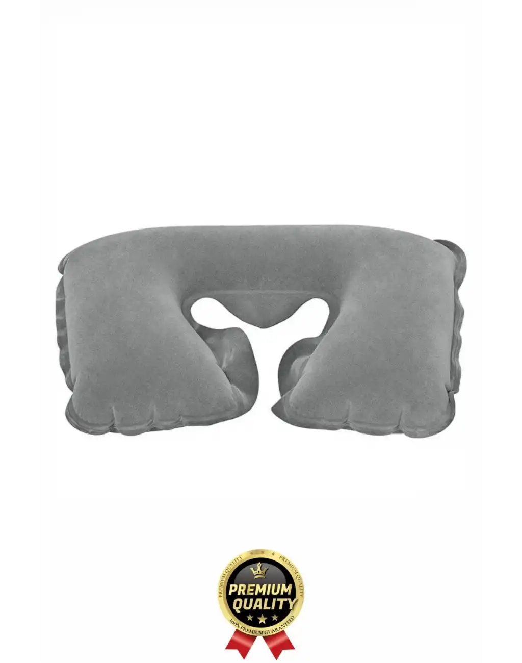 Özel Üretim Portatif Rahat Konforlu Seyahat Yolculuk Araba Uçak Kadife Ortopedik Şişme Boyun Yastığı