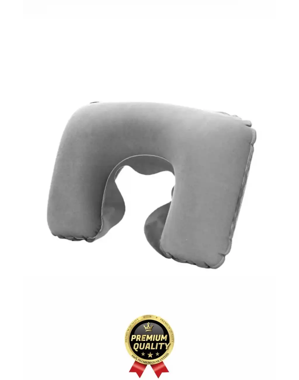 Özel Üretim Portatif Rahat Konforlu Seyahat Yolculuk Araba Uçak Kadife Ortopedik Şişme Boyun Yastığı